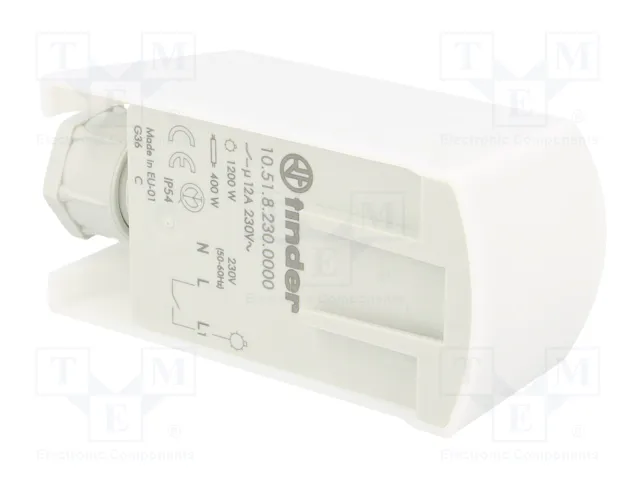 FINDER Interruptor de crepúsculo empotrado 230VAC SPST-NO IP54 FINDER Interruptor de crepúsculo empotrado 230VAC SPST-NO IP54