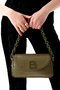 Lucky Bees 240 Bandolera Verde de Polipiel para Mujer, Bolso Elegante y Duradero, Accesorio de Moda Ideal para Cualquier Ocasión