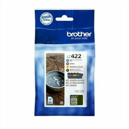 Brother Pack de 4 Cartuchos de Tinta LC422VAL (BK/C/M/Y) Original