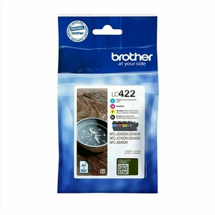 Brother LC422VAL Multipack de 4 Cartuchos de Tinta (BK/C/M/Y) Brother LC422VAL Multipack de 4 Cartuchos de Tinta (BK/C/M/Y)
