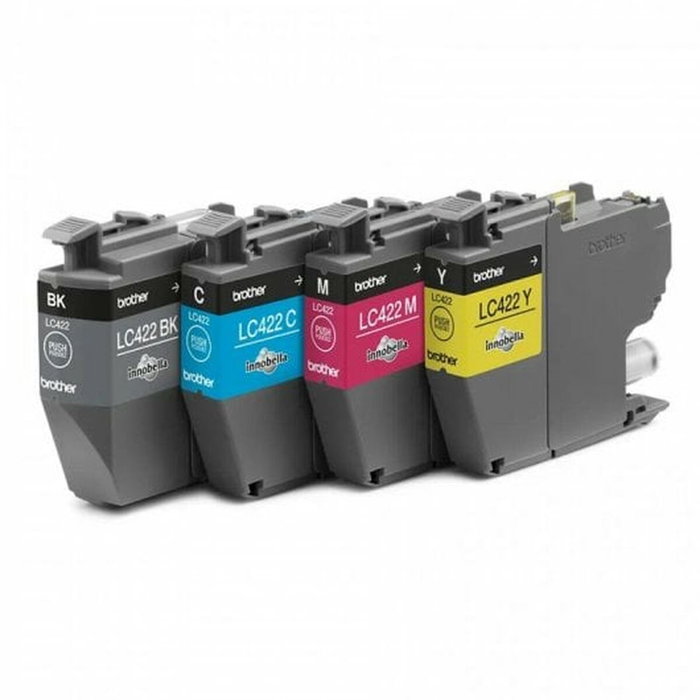 Brother LC422VAL Multipack de 4 Cartuchos de Tinta (BK/C/M/Y) Brother LC422VAL Multipack de 4 Cartuchos de Tinta (BK/C/M/Y)