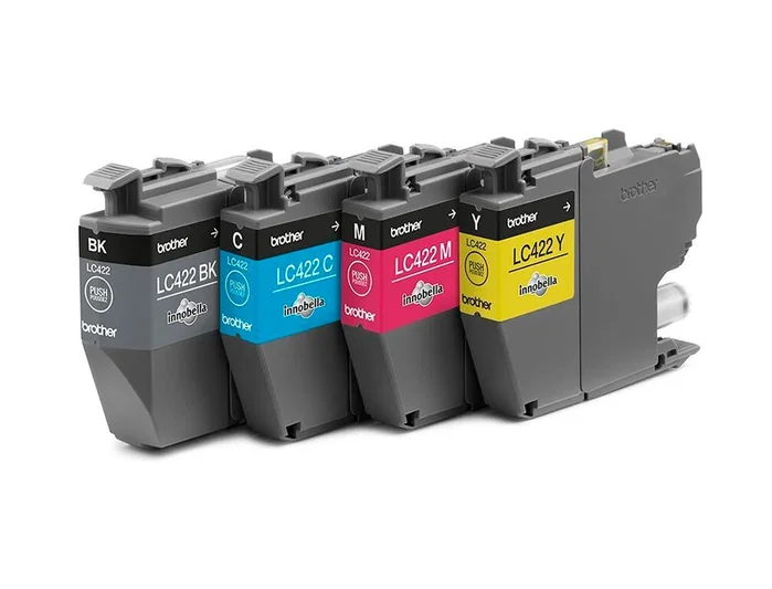 Brother LC422VAL Multipack de 4 Cartuchos de Tinta (BK/C/M/Y) Brother LC422VAL Multipack de 4 Cartuchos de Tinta (BK/C/M/Y)