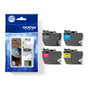 Brother LC422VAL Multipack de 4 Cartuchos de Tinta (BK/C/M/Y)