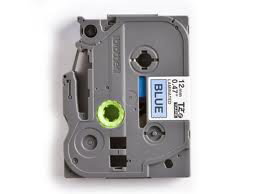 BROTHER Cinta laminada azul/negro 12mm