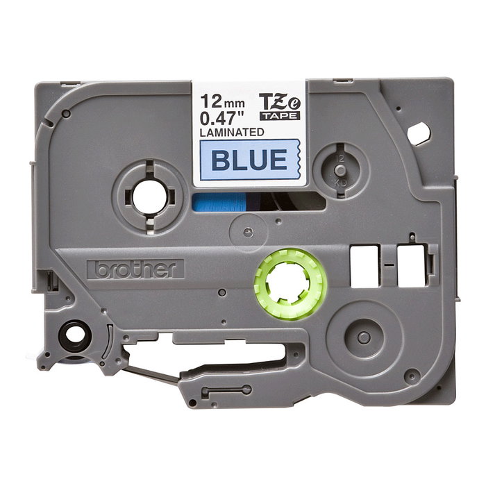 Brother TZe-531 Cinta laminada azul/negro 12mm Brother TZe-531 Cinta laminada azul/negro 12mm
