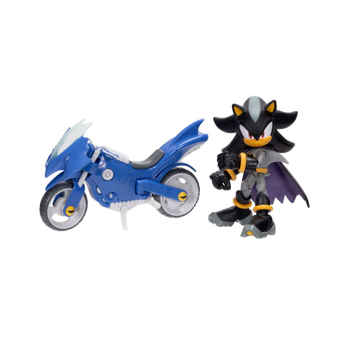 Jakks Pacific Figura Shadow con Batmovil Sonic The Hedgehog 12cm DC Comics