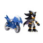 Jakks Pacific Figura Shadow con Batmovil Sonic The Hedgehog 12cm DC Comics