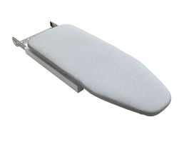 HERRAJES ALK Tabla de Planchar Serie Óptima Extraíble, Abatible y Giratoria para Muebles y Cajones 400x160mm