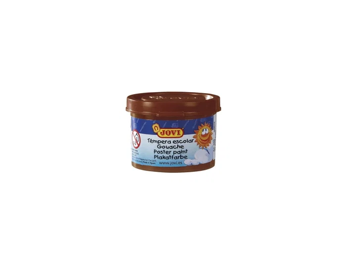 Jovi Témpera Escolar Marrón Set de 5 Botes de 35 ml