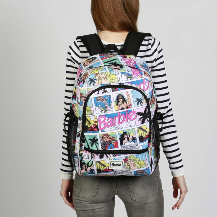 Karactermania Mochila Fight FAN 2.2 Barbie Comic Multicolor