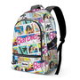 Karactermania Mochila Fight Fan 2.2 Barbie Comic Multicolor Ripstop 31 x 18 x 44 cm Ligera Urbana con Compartimento y Bolsillos