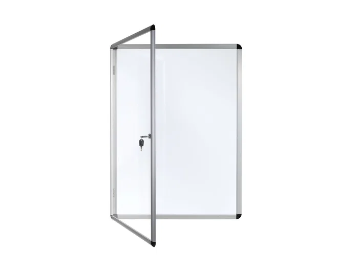 Bi-office Vitrina de anuncios fondo magnético extraplana 720x981 mm