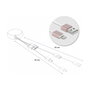 DeLOCK Cable retráctil USB Tipo-A a Lightning Blanco / Rosa pálido