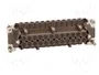 ILME Conector HDC hembra 24+PE 180 °C
