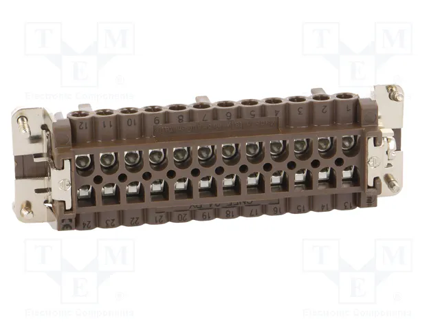 ILME Conector HDC hembra 24+PE 180 °C