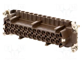 ILME Conector HDC hembra 24+PE 180 °C