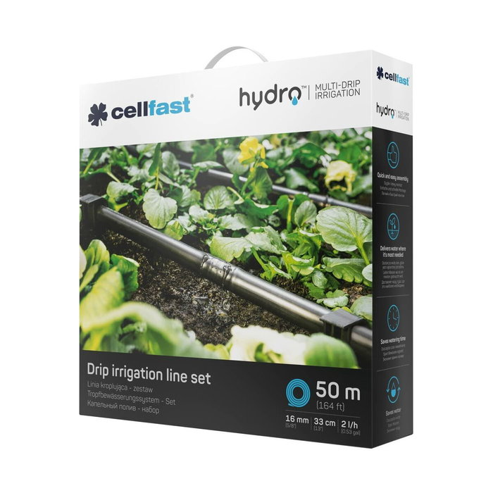 Cellfast Set riego por goteo hydro 50 m Cellfast Set riego por goteo hydro 50 m