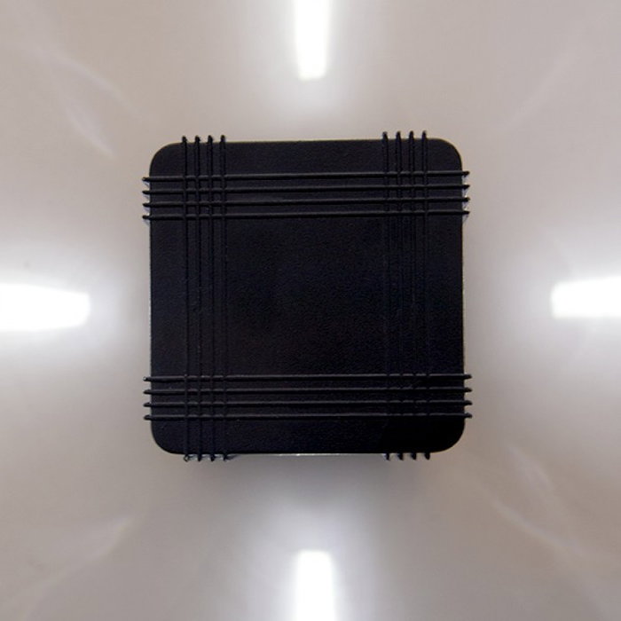 Madelyn Aplique de Pared LED IP65 Cross 4W 300Lm 6000K Madelyn Aplique de Pared LED IP65 Cross 4W 300Lm 6000K
