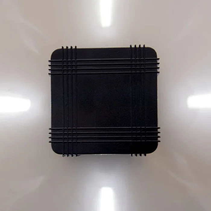 Madelyn Aplique de Pared LED IP65 Cross 4W 300Lm 40.000H para Exterior