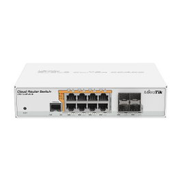 MikroTik CRS112-8P-4S-IN Switch Gigabit Ethernet Blanco con PoE