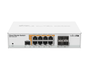 MikroTik CRS112-8P-4S-IN Switch Gigabit Ethernet con PoE Blanco