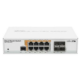 MikroTik CRS112-8P-4S-IN Switch Gigabit Ethernet PoE+ Blanco