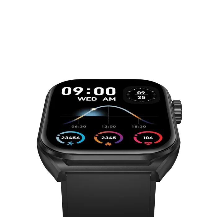 KSIX Urban Move Smartwatch BXSW28N - Pantalla AMOLED 2.06" - Más de 100 Modos Deporte, Llamadas, Salud, Autonomía 5 Días, Resistente IP67