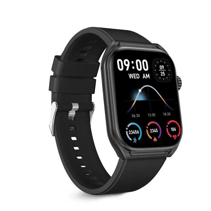 KSIX Urban Move Smartwatch BXSW28N - Pantalla AMOLED 2.06" - Más de 100 Modos Deporte, Llamadas, Salud, Autonomía 5 Días, Resistente IP67