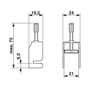 Phoenix Contact SK 20, Terminales para cableado eléctrico, Plata, 10 unidades