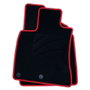OCC Design Alfombrilla a Medida para Nissan Qashqai (2007-2013) 5 PZ Rojo