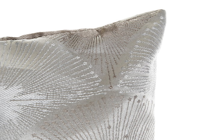 DKD Home Decor Cojín de Poliéster Gris 50x30 cm