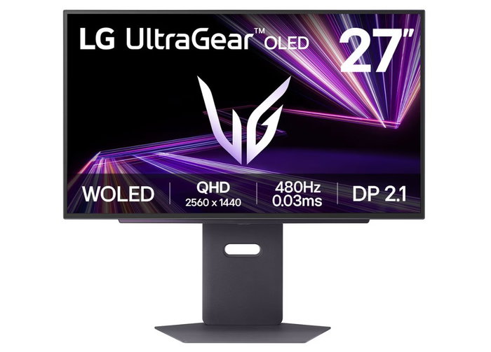 LG UltraGear 27GX790A-B Monitor Gaming OLED 27 pulg QHD 480Hz 0,03ms Negro