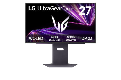 LG UltraGear 27GX790A-B Monitor Gaming OLED 27 pulg QHD 480Hz 0,03ms Negro