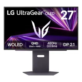 LG Monitor Gaming 27" QHD OLED 480Hz 0.03ms 27GX790A-B para PC