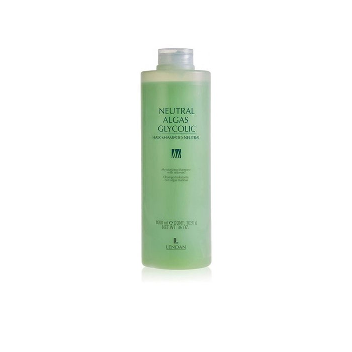Lendan Champú Hidratante con Algas Marinas para Cabello, Normaliza el pH con Ácido Glicólico, 1000ml Lendan Champú Hidratante con Algas Marinas para Cabello, Normaliza el pH con Ácido Glicólico, 1000ml
