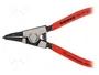 KNIPEX Alicates para anillos exteriores angulares 3-10 mm