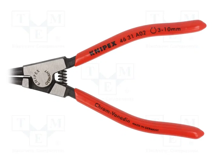 KNIPEX Alicates para anillos exteriores angulares 3-10 mm