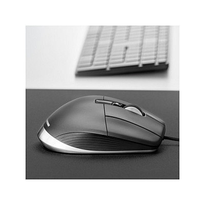3Dconnexion CadMouse Pro Ratón Ergonómico Mano Derecha Negro