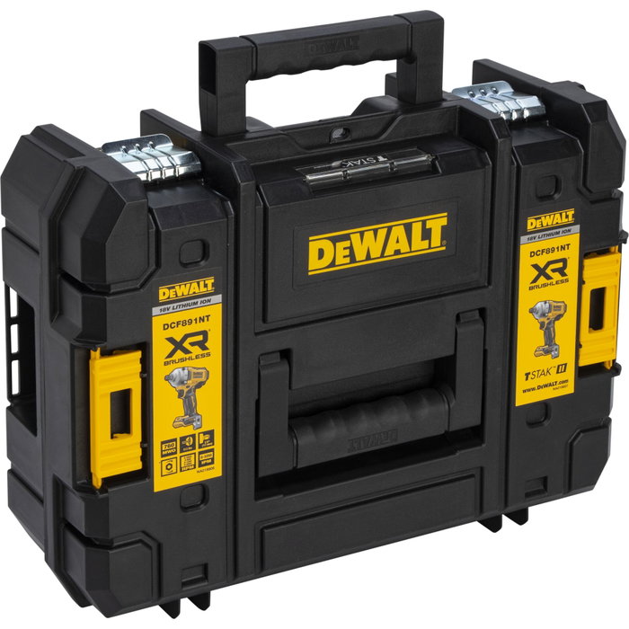 DeWalt DCF891NT-XJ Llave de impacto 18V con maletín T-STAK DeWalt DCF891NT-XJ Llave de impacto 18V con maletín T-STAK