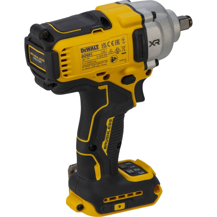 DeWalt DCF891NT-XJ Llave de impacto 18V con maletín T-STAK DeWalt DCF891NT-XJ Llave de impacto 18V con maletín T-STAK