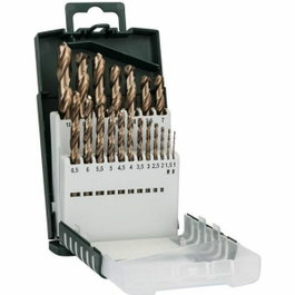 Bosch Juego de 19 brocas de tierra HSS-cobalto