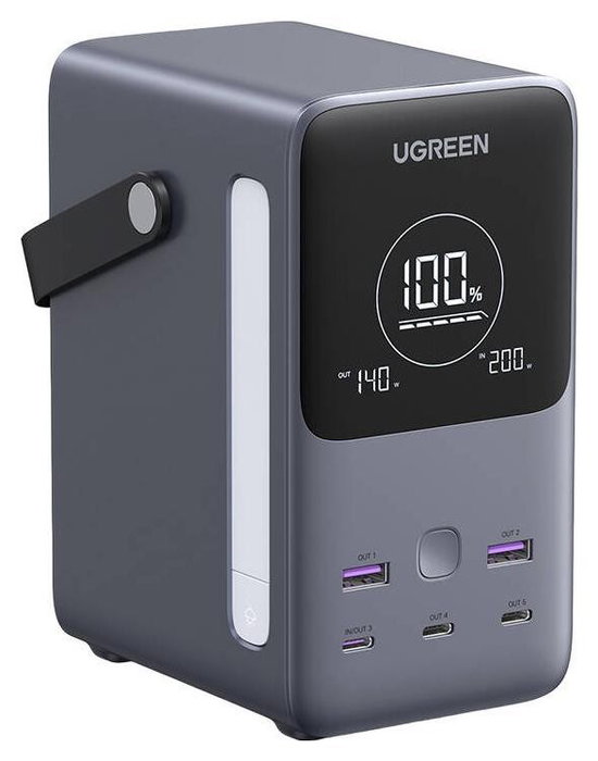 Ugreen Nexode Power Bank 48000 mAh 300W Gris