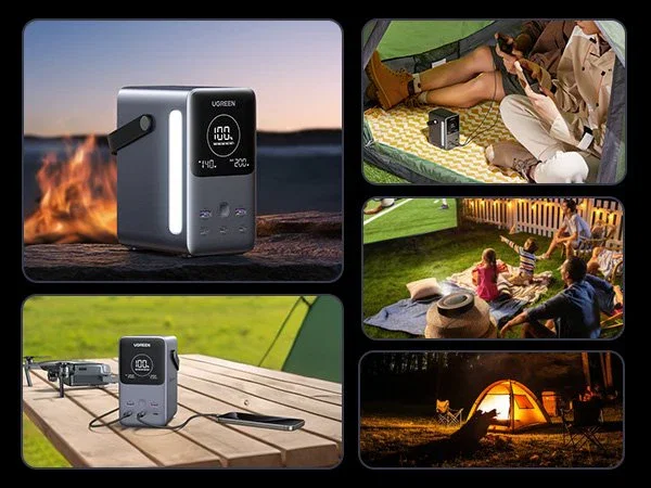 Ugreen Nexode Power Bank 48000 mAh 300W Gris