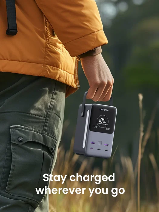Ugreen Nexode Power Bank 48000 mAh 300W Gris