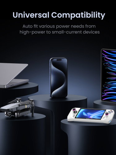 UGREEN Power Bank 25286 48000 mAh Litio Gris UGREEN Power Bank 25286 48000 mAh Litio Gris