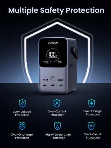 UGREEN Power Bank 25286 48000 mAh Litio Gris UGREEN Power Bank 25286 48000 mAh Litio Gris