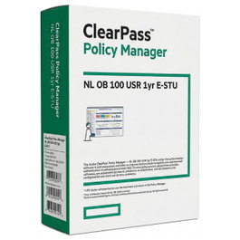 HP Enterprise HPE Aruba Networking ClearPass Onboard 100 Usuarios 1 año E-STU