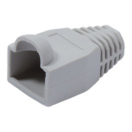 VALUE Protectores contra dobleces para RJ-45, 10 unidades, gris