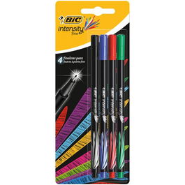 Rotulador Bic Intensity 4 Colores Surtidos