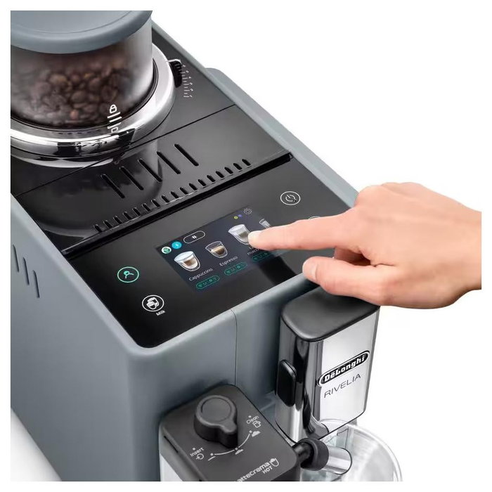 De'Longhi Rivelia EXAM 440.55.G Máquina de café automática gris 19 bares 1450 W